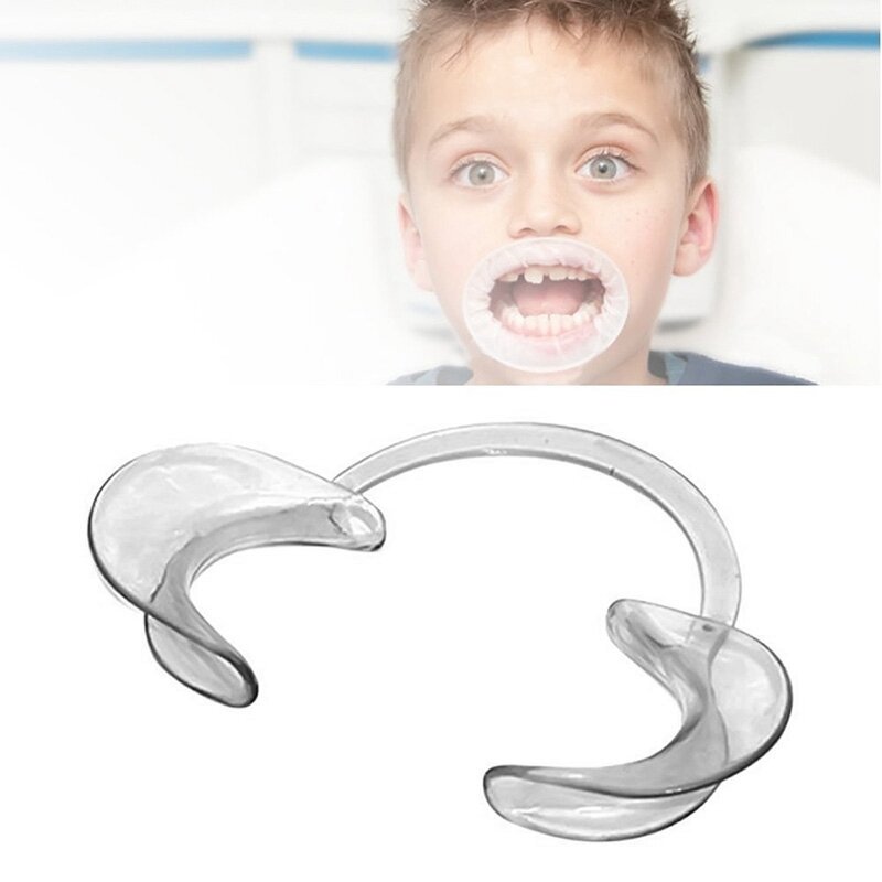 3 шт. Автоклавный стоматологический отбеливание зубов для губ и щек оттягивание стоматолога открывалка для рта повторное использование, S