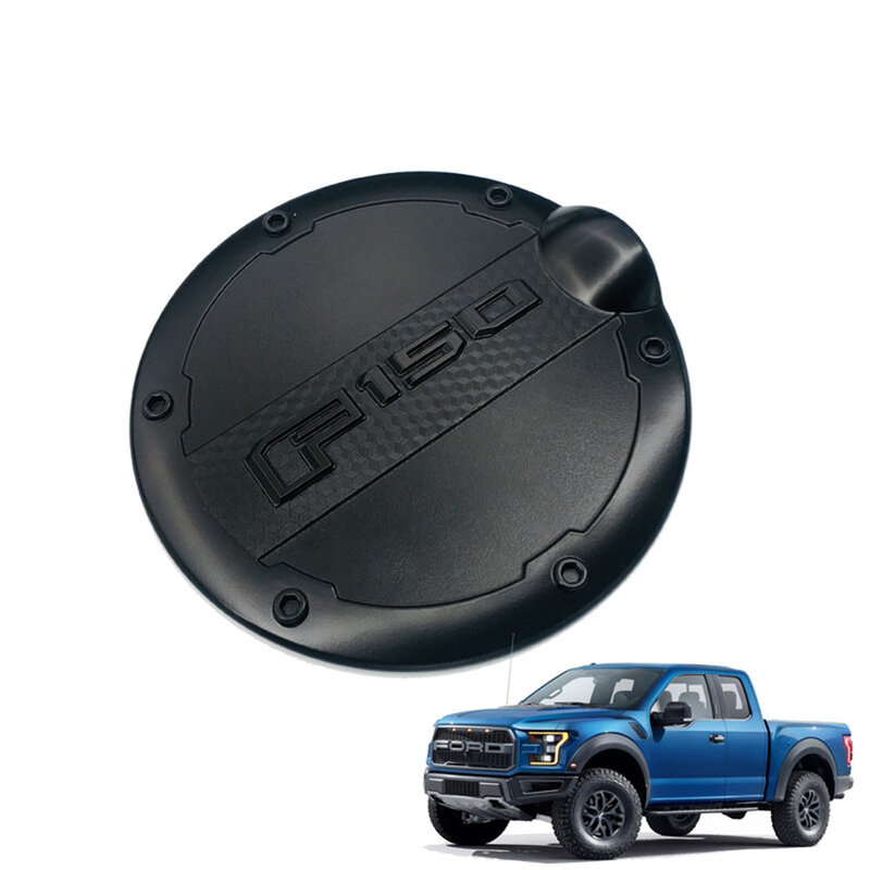 For 2016 Ford F-150 Raptor Modification Special Plating Fuel Tank Cap Fuel Tank Decorative Sequins ABS Material