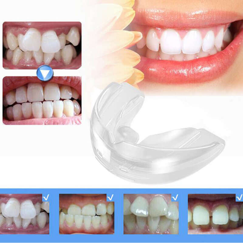 Aparatos de ortodoncia Dental de 3 etapas, entrenador de alineación, retenedor de dientes, protector bucal para bruxismo, alisador de dientes