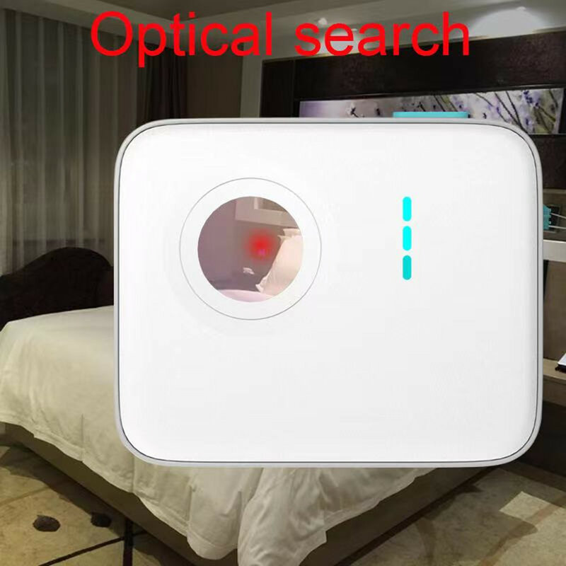 Detector de cámara oculta antiespía para Hotel, buscador de señal de lente de cámara oculta infrarroja portátil
