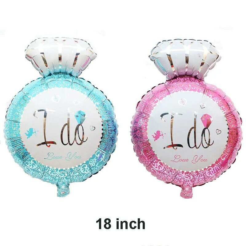 1PC Mr&Mrs LOVE Aluminum Foil Balloons I Do bride to be marriage Wedding Balloons Party Wedding Decoration Ballons свадьба