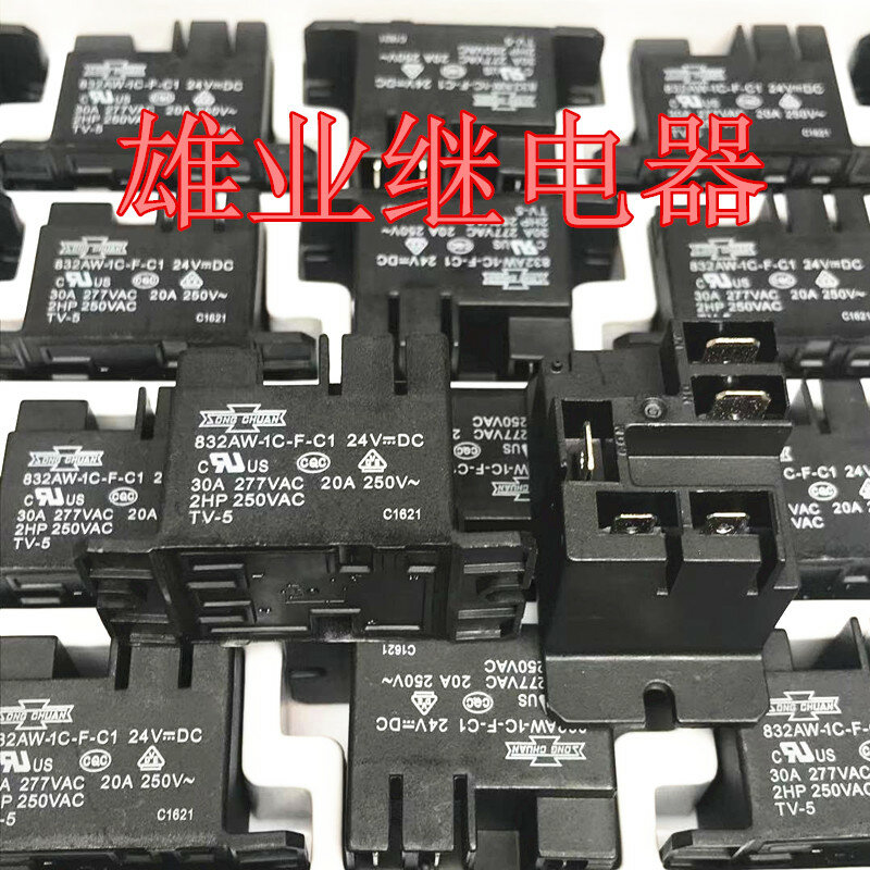 832aw-1c-f-c1 24 VDC 릴레이 30A 5 핀 t9ap5d52-24