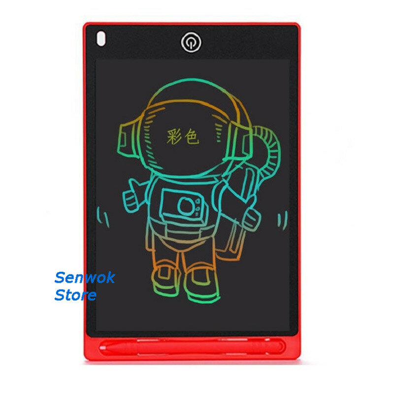 Tablette électronique Portable ultrafine avec stylet, 8.5 pouces, bloc-notes coloré, pour écriture de messages et graphiques, pour enfants