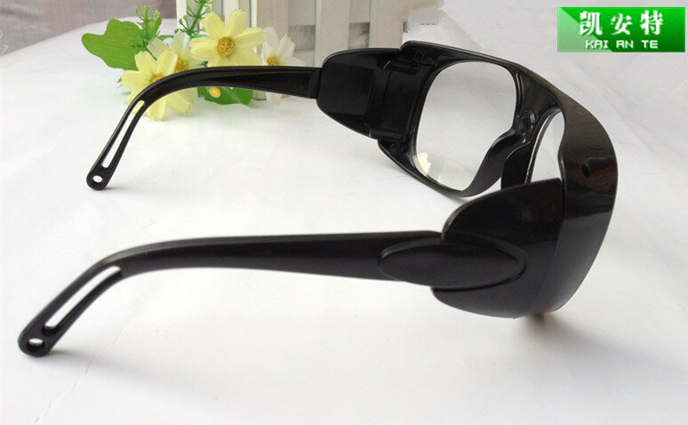 Kacamata Plain Kaca Lensa Tahan Debu Kacamata Dipoles Kacamata Anti-Dampak Splash
