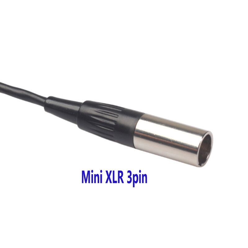 Mini câble XLR mâle vers XLR femelle, 0.3m, 0.5m, 1m, 3 broches, câble de ligne audio pour BlackReservations, Pocket Cinema, caméra 4K