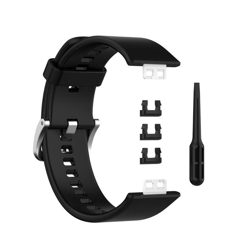 Bracelet de sport pour montre Huawei Fit Bracelet de TIA-B09 Remplacement Bracelet en silicone Accessoires intelligents pour montre huawei bande fit avec outil