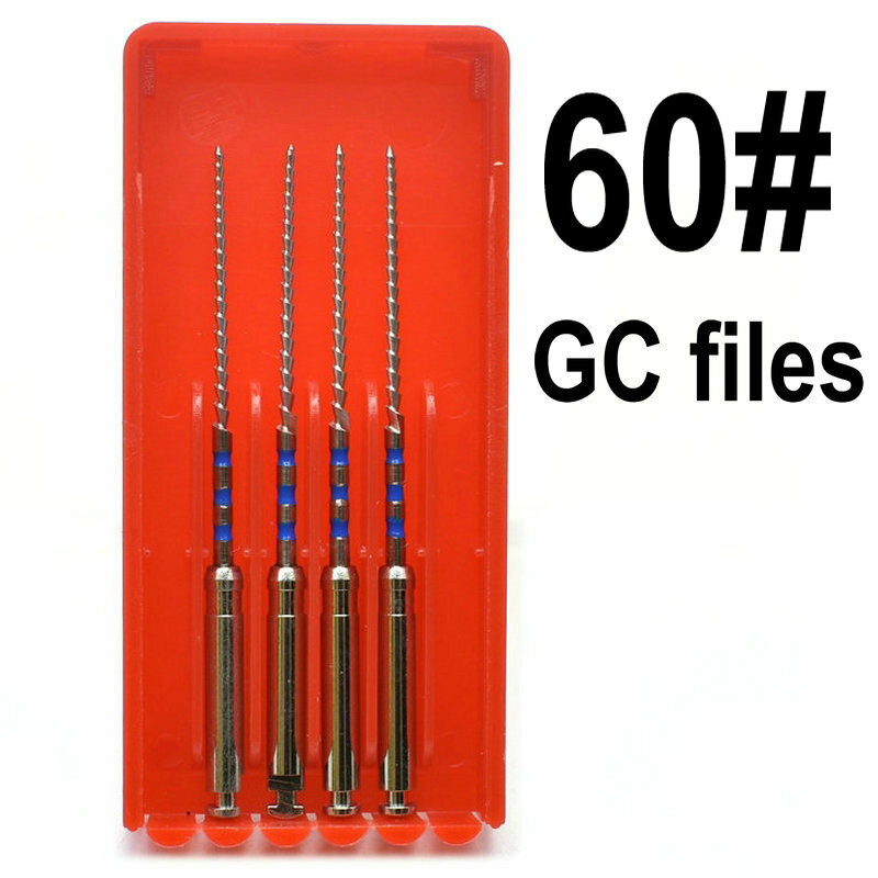 Dental Gutta Condensor Metal Drills Rotary Files Dental Clinic Dentist Tool Material 4Pcs In Pack