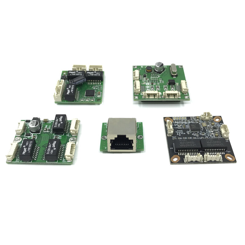 Mini PBCswitch modul PBC OEM modul mini größe 3/4/5 Ports Netzwerk Schalter Pcb Board mini ethernet schalter modul 10/100Mbps