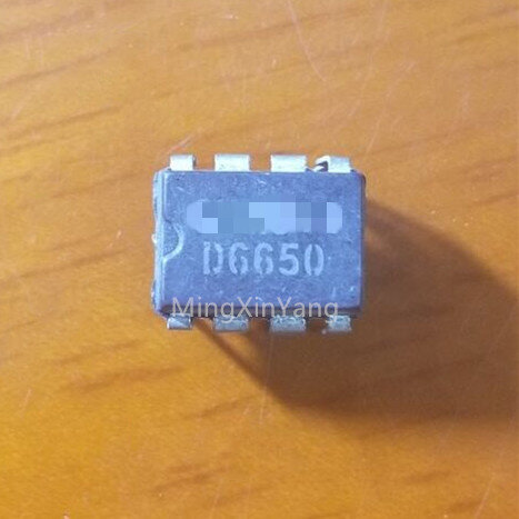 Circuito integrado IC chip D6650 D6650A DIP-8, 10 piezas