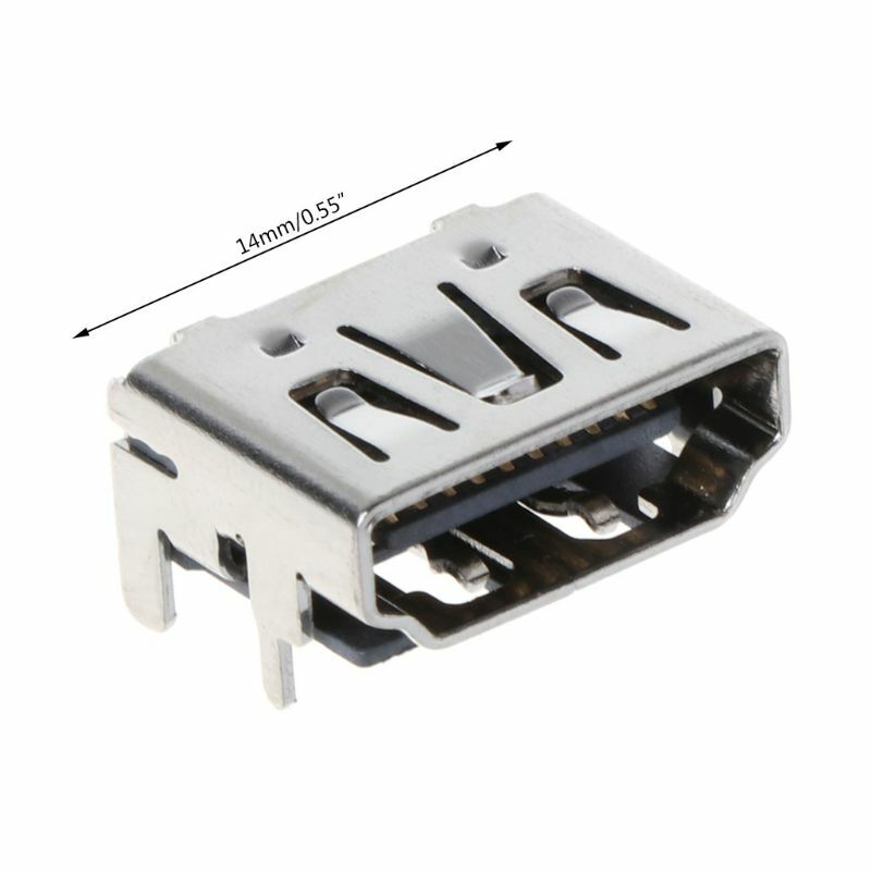 Kit Pengganti K3NB 1PC Colokan Soket Konektor Port Yang Kompatibel dengan HDMI untuk Xbox360 XBOX