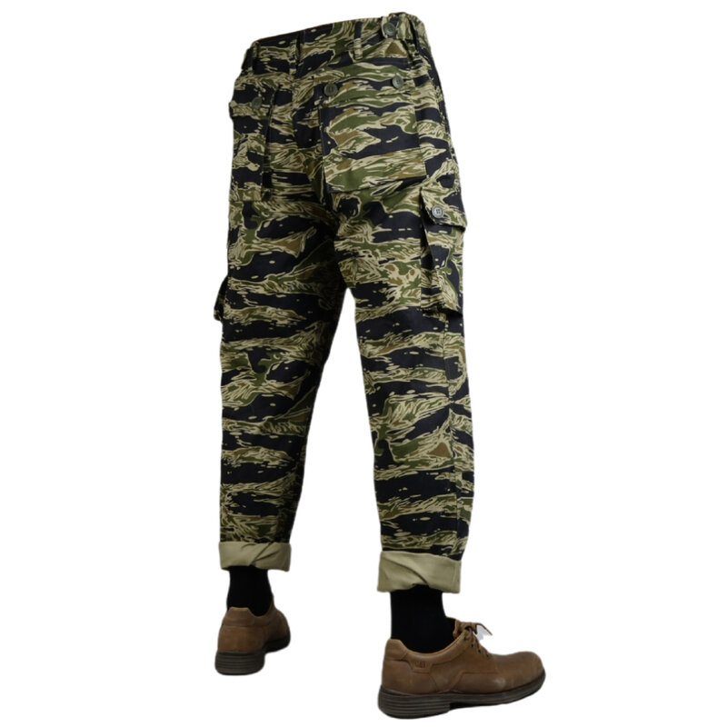 WW2 Vietnam War US Army Tiger Pattern Tiger Spot Camouflage TCU Trousers Pants