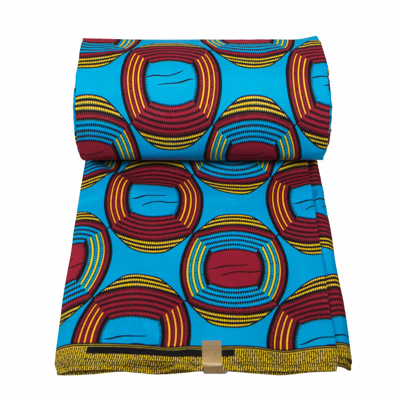 Pagne africain haute qualité 100% Polyester Ankara véritable cire garantie pour robe décontractée nigériane 6 Yards, nouvelle collection