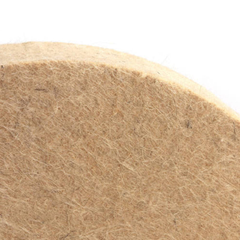 150mm/6inch Polishing Wheel Wool Felt Polisher Buffing Pad Disc For Rotary Tool Copper, Aluminum And Other Metal
