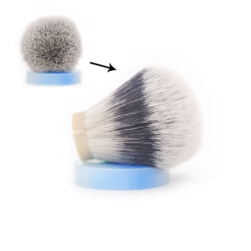 Щетка Boti-имитация двух полос синтетического волоса, тип луковицы, ежедневная очистка, инструмент для формирования бороды, набор для ухода з...