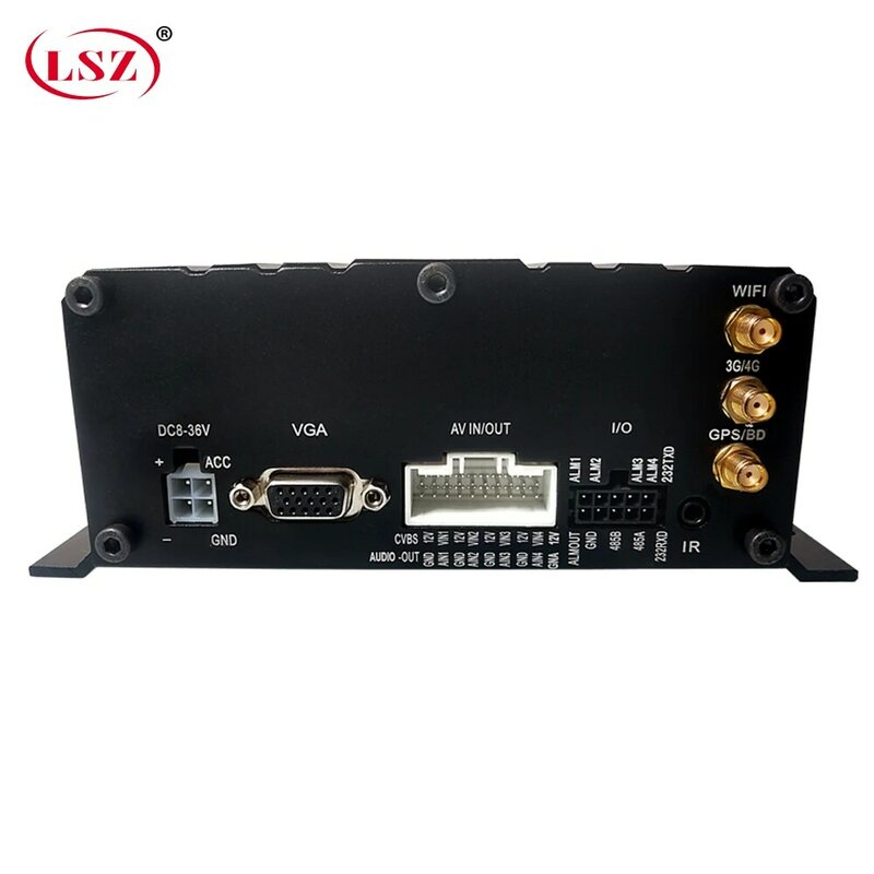 Real-Time Monitoring Truk DVR 4ch 3G Gps Wifi HDD Mdvr