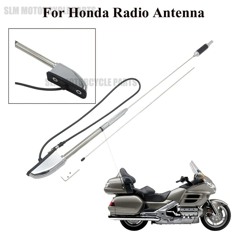 Moto Radio Radio Antenna Adatto Per Honda GoldWing GL1500 2006 - 2016 Goldwing 1800 GL1800 2001-2017 2016 2015 2014 2013