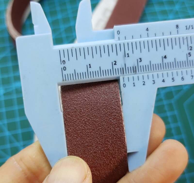 Cinturones de lijado abrasivos, papel de lija para máquina de pulido de cuchillos DIY, 60-762 granos JA165, 600x25mm, 10 Uds.