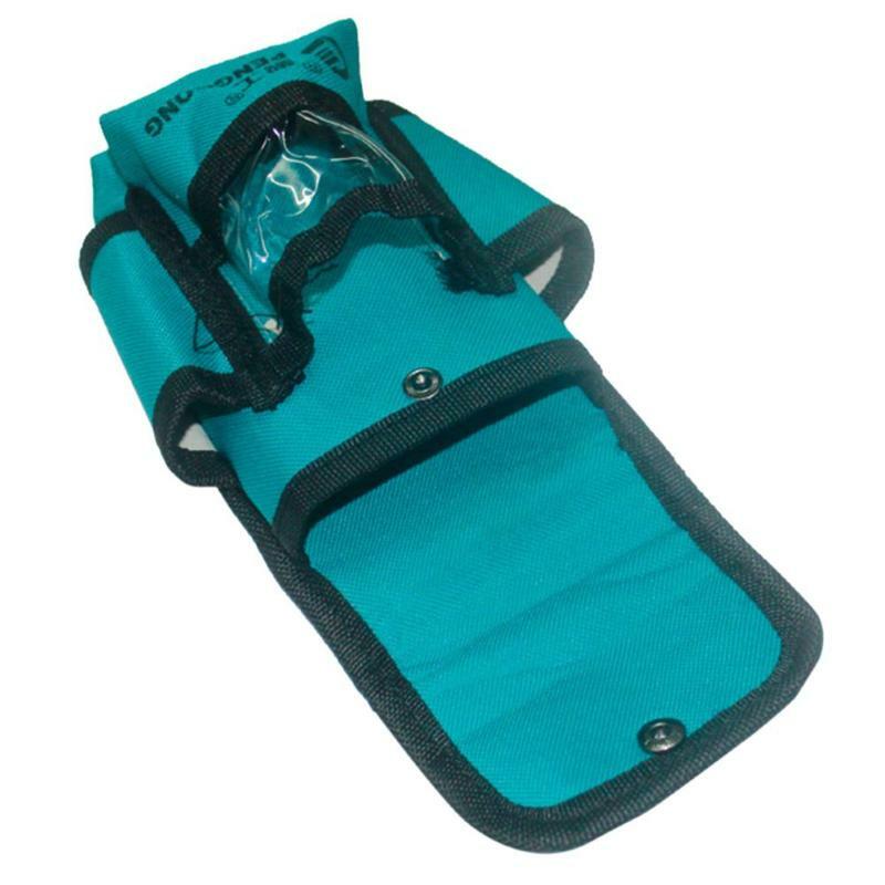 Bolsa de herramientas con múltiples bolsillos para electricista, bolsillo de cintura para herramientas, Oganizer, 53x13x2 cm