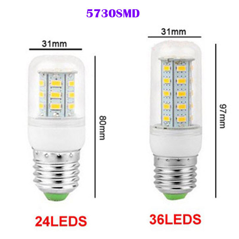 Żarówka LED 220v E27 E14 świece LED światła Lamp240v AC kryty oświetlenie dekoracyjne
