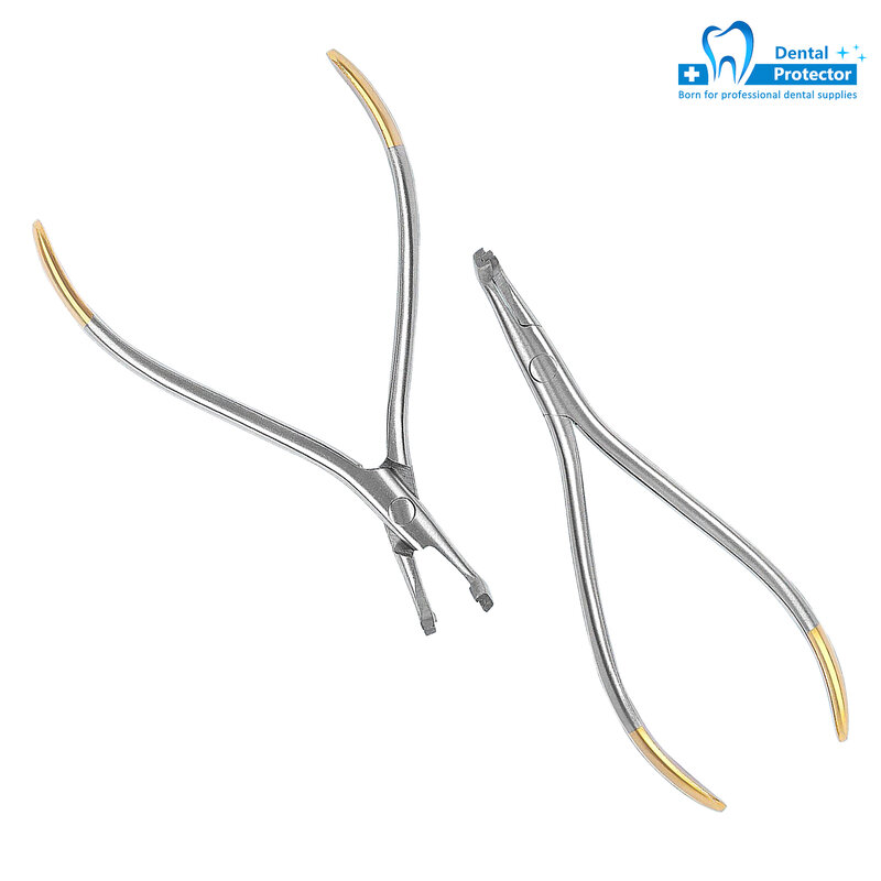 Alicates de flexión de extremo Distal Dental, doblador de NiTi de ortodoncia, pinzas de martillo, instrumento de herramientas dentales