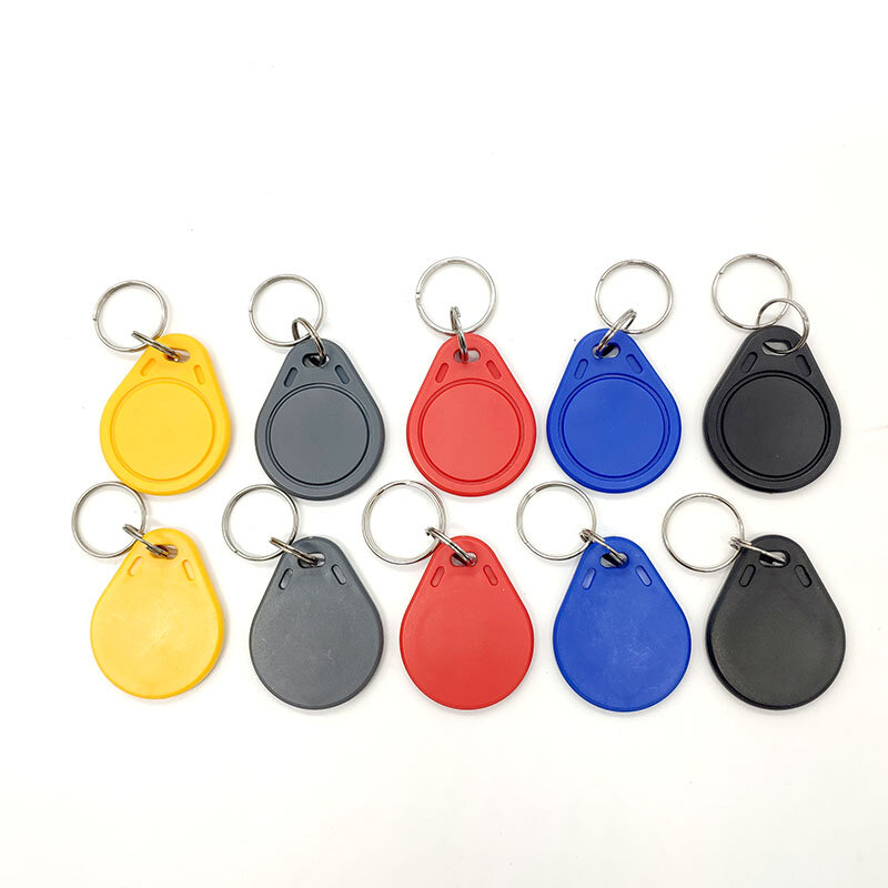 100pcs/Lot 13.56MHz Rewrite 0 Block UID RFID Tags Writable ISO14443A Key Fob Used to Copy IC S50 Card