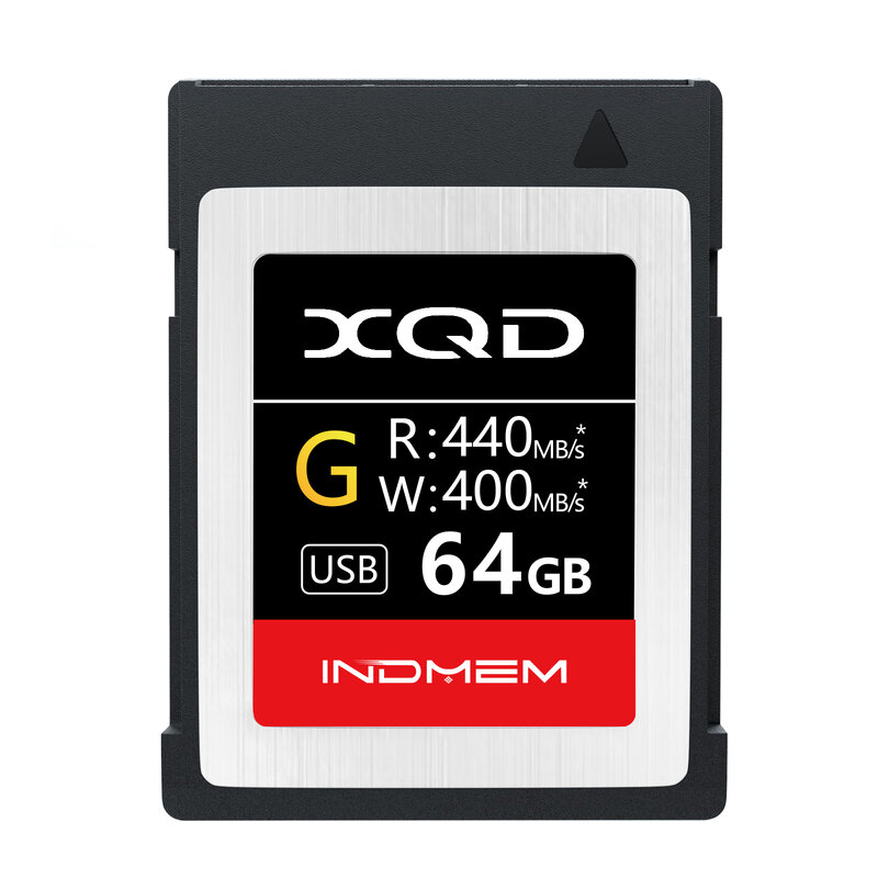 MLC XQD การ์ดความจำ5X Tough XQD แฟลชการ์ดความจำ64GB/128GB G Series | Max อ่าน440เมกะไบต์/วินาทีเขียน400เมกะไบต์/วินาที