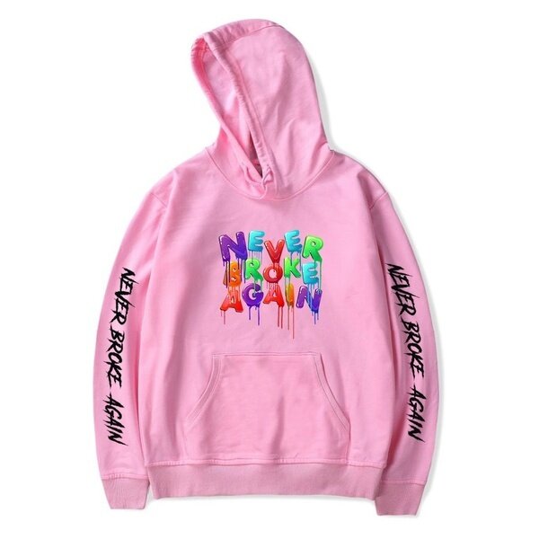 Rapper YoungBoy Never Broke Again Hoodies Colorful Letters Pullover Clothing Men Harajuku Sweatshirt Women Streetwear Clothes