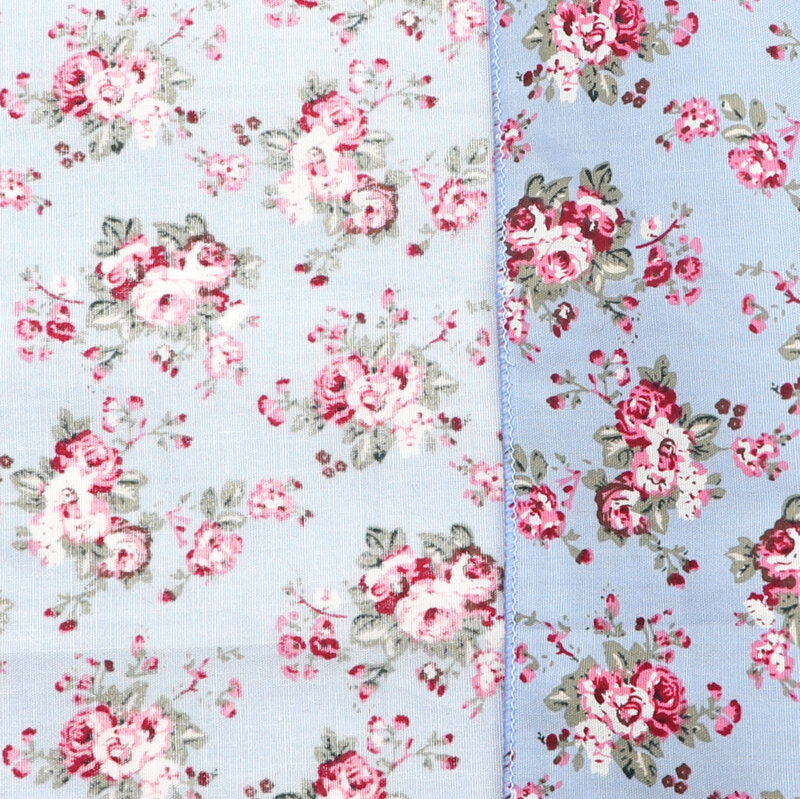 Mouchoir Floral 100% en coton, accessoire de poche carré, doux, Rose, pour femmes et hommes, décontracté, fête de mariage