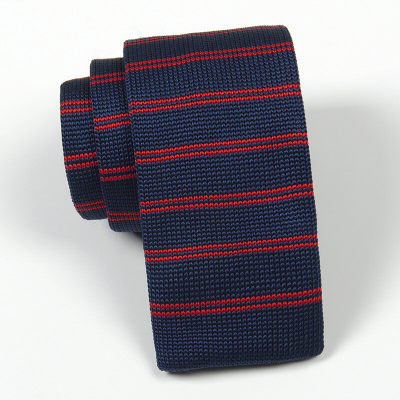 Matagarda-Corbata de lana para hombre, corbata estrecha de 6CM, vestido de boda a rayas, camisa de Gravata, accesorios, ropa Formal