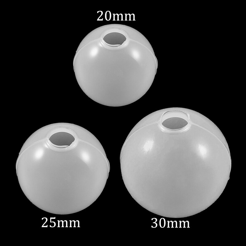 Set Cetakan Pengecoran Silikon Perhiasan Bola 3 Buah Alat Cetakan Resin Epoksi UV Ukuran Campuran untuk Kit Temuan Pembuatan Perhiasan DIY