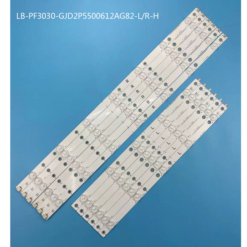 LED Backlight Lamp strip 12 leds for LB-PF3030-GJABL506X12AGM2-R/L-H LB-PF3030-GJD2P5500612AG82 50PUH6400 50PUF6061 50AH42R