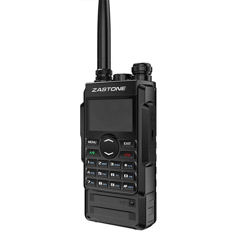Zastone-M7 워키 토키 VHF UHF 휴대용 라디오 5w 워키 토키 2600Mah 배터리 양방향 라디오, FM 햄 136-174 400-480Mhz