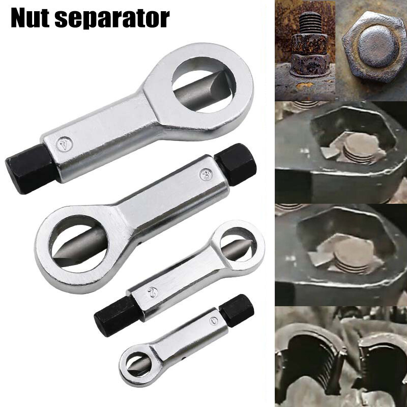 Nut Splitter Breaker Remover Extractor Tools Durable 9-12mm 12-16mm 16-22mm 22-27mm New