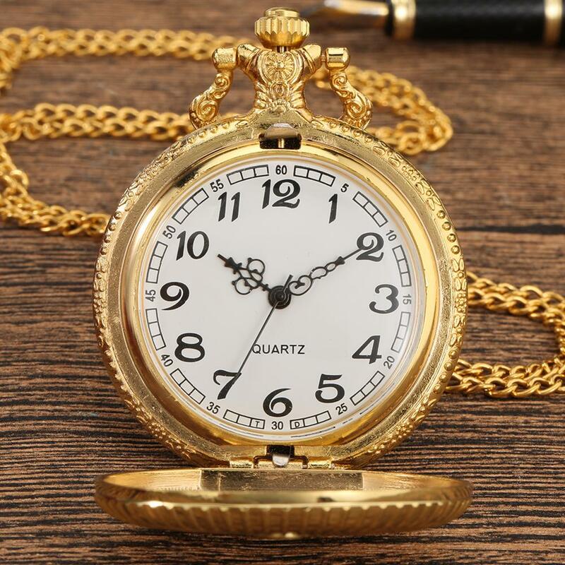 Luxury Gold massoneria massonica G Logo tema orologio da tasca al quarzo Standard quadrante rotondo collana tasca Souvenir gioielli orologio regalo