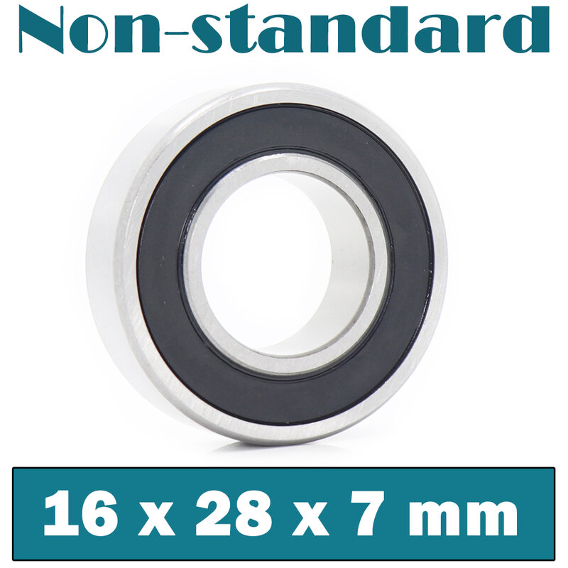 16287 rodamientos de bolas no estándar 16x28x7mm (1 unidad), diámetro interior 16mm, diámetro exterior 28mm, grosor 7mm, rodamiento