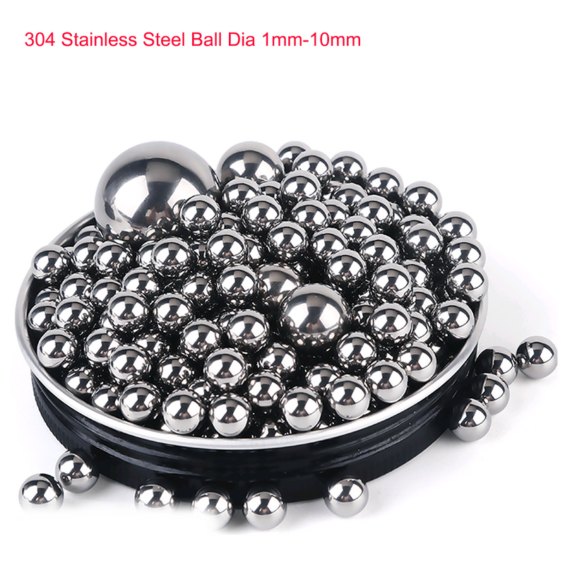 304 Stainless Steel Ball Dia 1mm - 21mm High Precision Bearing Balls Smooth Ball For Motorcycles Bicycles Casters Accessories