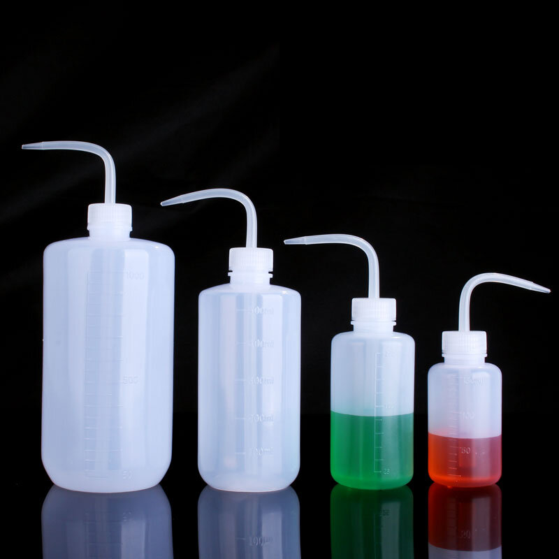 1 Buah Pot Air 150/250/500/1000Ml Botol Air Transparan Daging Melengkung Panjang Botol Semprot Cairan Botol Ketel Penyiraman