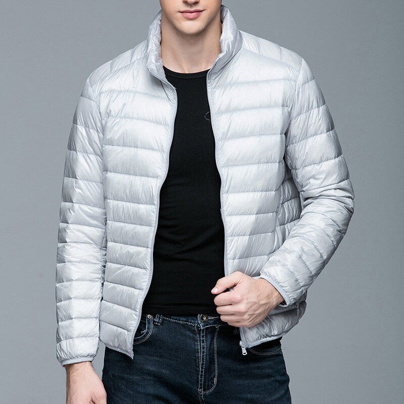 Jaqueta leve masculina com gola curta, casaco de penas, roupa masculina jovem, marca MRMT, nova, outono, inverno, 2022