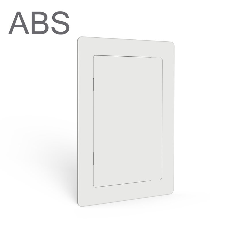 건식 벽체 ABS 액세스 도어용 플라스틱 액세스 패널, 벽 천장 흰색 해치 커버, 사각형 아이템, 5 개 100x150mm, 150x225mm, 2 개