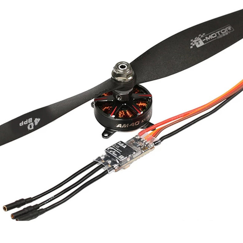 T-Motor BPP-4D F3P Combo Set Include（AM40 4D Brushless DC Motor + F3P 16A ESC + T8542 4D Propeller）for Fixed Wing Drones Parts