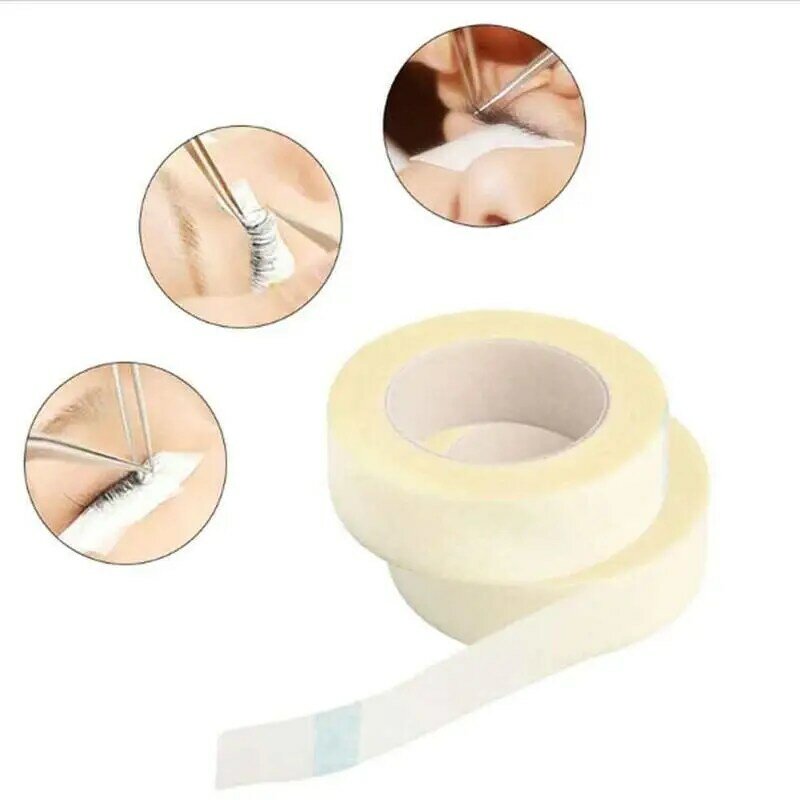 Cinta translúcida no tejida, cinta de papel transpirable de protección, fácil de rasgar, herramienta práctica y conveniente, 5 uds.
