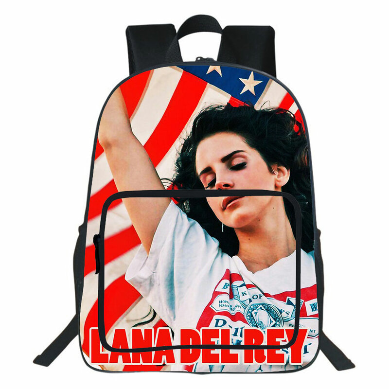 Elizabeth Woolridge Grant Lana Del Rey Charge Backpack Men School Bags Women Bag Travel Laptop Bag Mochila