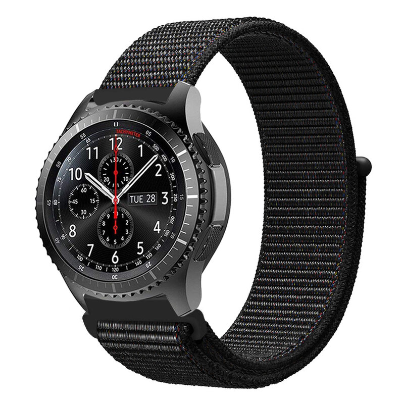 Шестерня S3 22 мм 20 мм ремешок для samsung Galaxy Watch 42 мм 46 мм полоса Frontier Классическая активная спортивная нейлоновая петля для samsung S3 S2