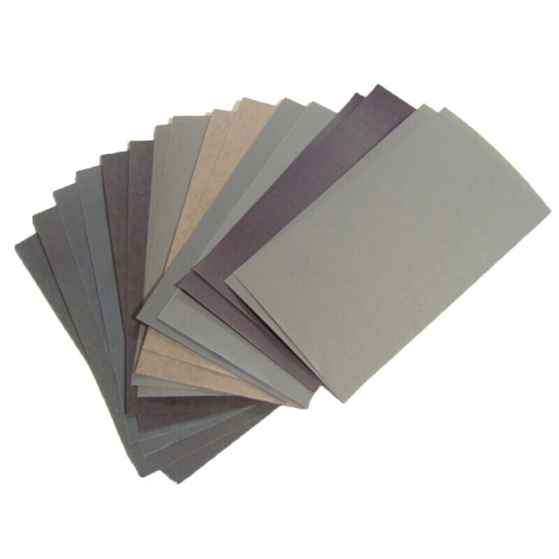 15pcs Sandpaper Set 400 600 3000 800 1000 1200 1500 2000 2500 Grit Sanding Paper Wet/Dry Abrasive Metal Glass Car Polishing