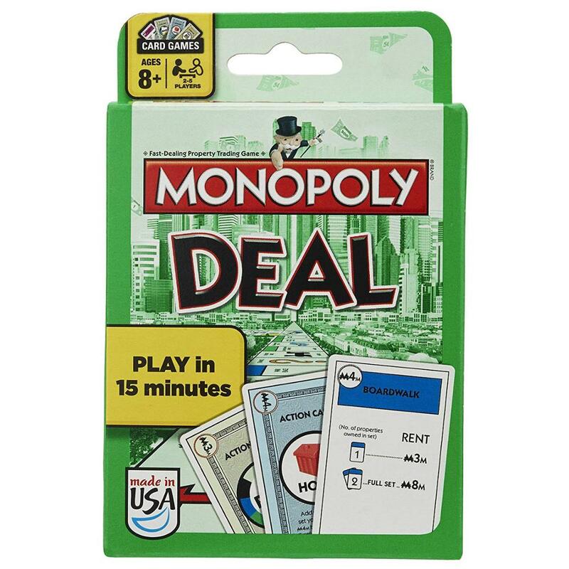 Monopoly Deal juego de cartas