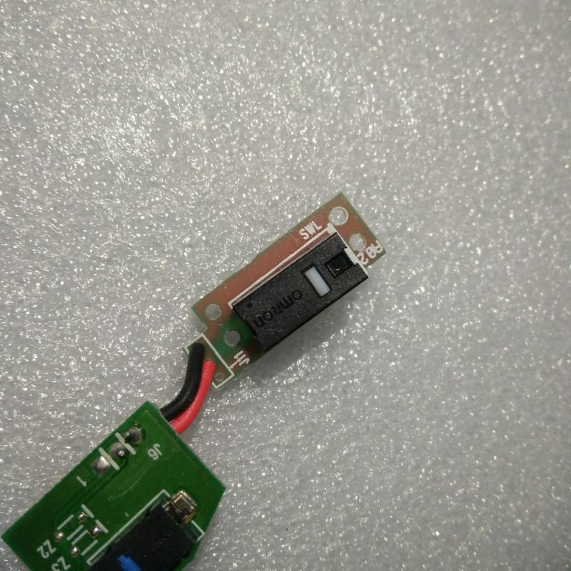 Placa de micro comutador para mouse logitech g603, placa com botão esquerdo e direito w8ed