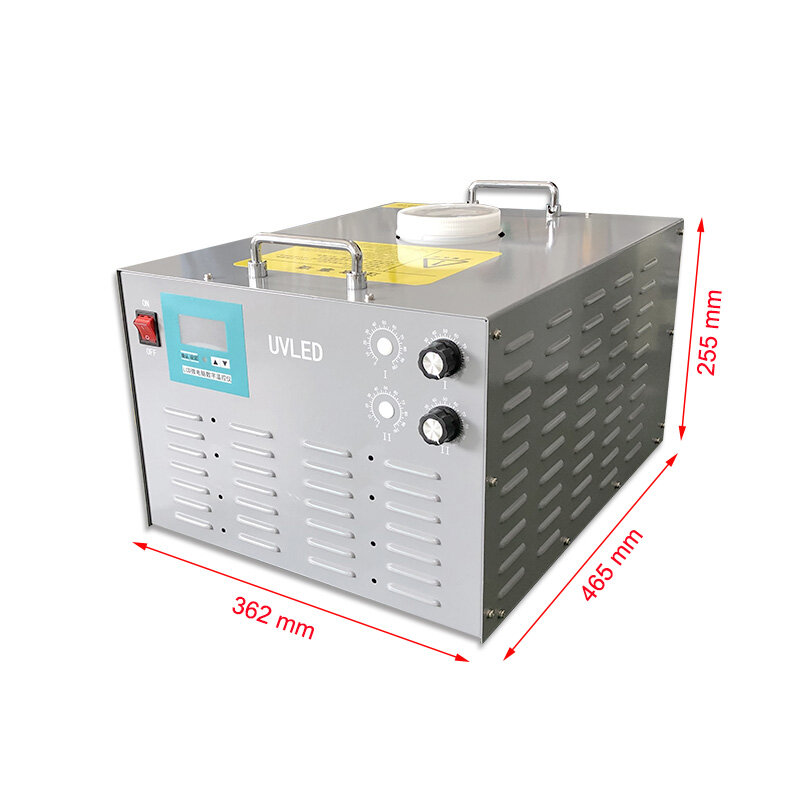 2PCS 395nm uv led curing light 1 set Water cooling system for flatbed Inkjet printer Konica Printer head UV ink drying system