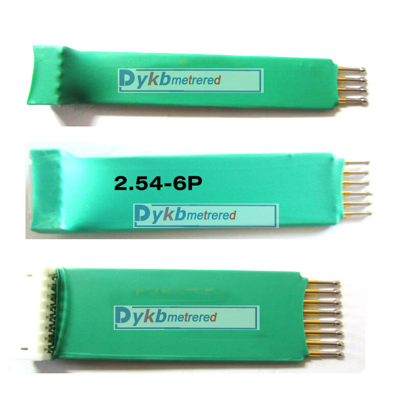 DYKB Handheld Pitch 2.54MM 2P / 3P / 4P / 5P / 6P / 8P PIN test Burning pin Debug Download Program ARM JTAG Burn pin 2pin -8pin