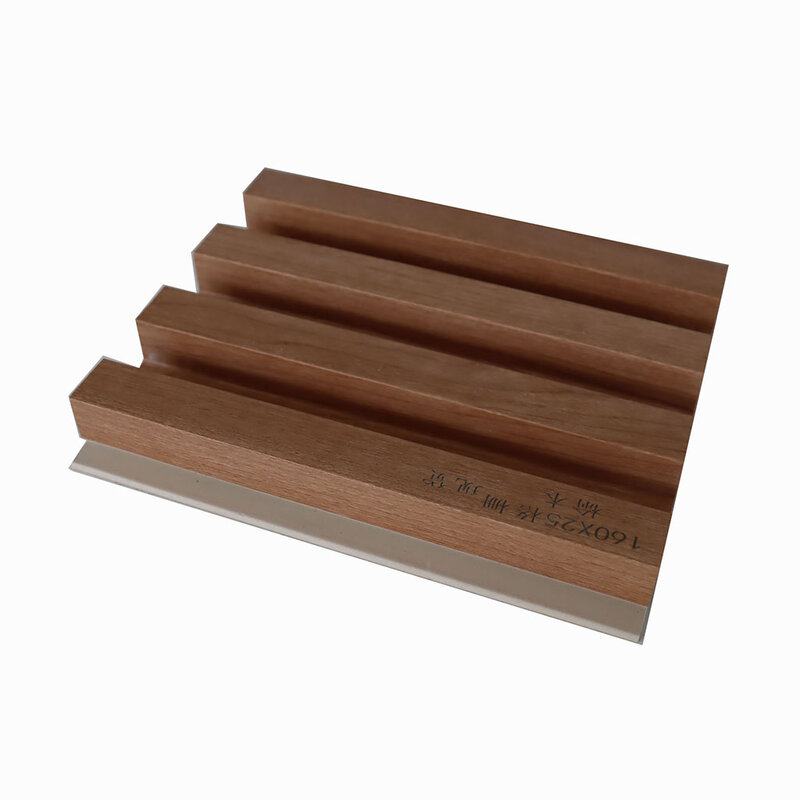 インテリアパネルパネル2300mmx160mmx22mm,木材の色,フェイスビルディング,竹繊維素材,10個