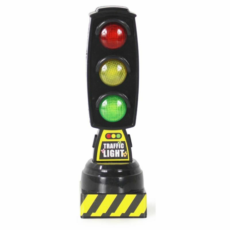 ブリオ列車k1maに適した歌う信号機おもちゃの信号機モデル道路標識